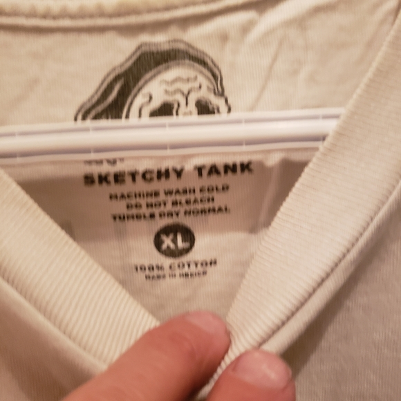 Sketchy tank tee - Picture 2 of 3